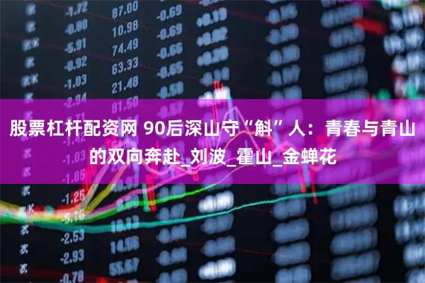 股票杠杆配资网 90后深山守“斛”人：青春与青山的双向奔赴_刘波_霍山_金蝉花